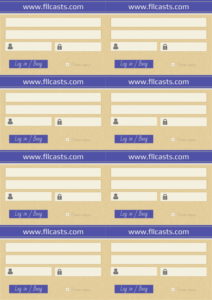 Retiffy certificate RETDIF issued to  from template 8LoginCards2019DesignFllcasts with values,website:www.fllcasts.com,template:8LoginCards2019DesignFllcasts