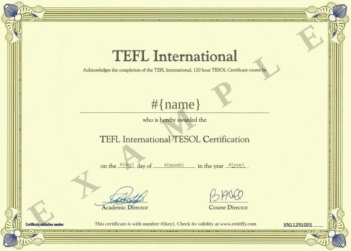 template for a certificate